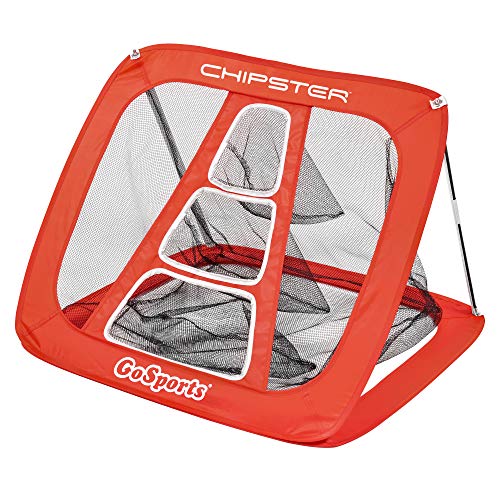 GoSports Chipster Pop-Up Golf Chipping Practice Net - Training Aid for Precision and Distance - Outdoor and Indoor Practice - Golf Gift - style: Chipster