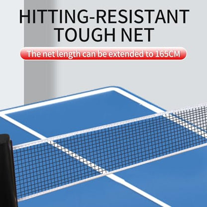 Portable Pong Net – Extendable Tabletop Net, Indoor Outdoor Sports Accessory, Easy Setup Design | Adjustable Play System for Students Family Recreational Games