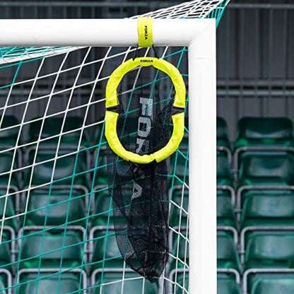 FORZA World's Smallest Soccer Target Net - Small Soccer Goal Target Net & Bag