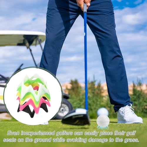 Golf Simulator Tees, Indoor Golf Tees Simulator Practice Training -Fitting for (Winter Turf Range)