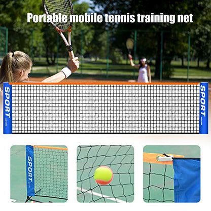 Saycker Portable Badminton Net Set Sport Training Foldable Badminton Tennis Net for Indoor Outdoor Backyard Court Beach(Size:6.1m) - size: 6.1m