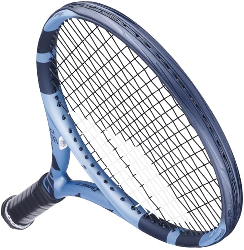 Babolat Pure Drive 11th Gen Tennis Racquet Strung with 16g Syn Gut at Mid-Range Tension
