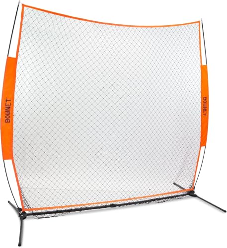 Bownet Big Mouth Replacement Net – Heavy Duty Baseball & Softball Practice Net, Fits Original Frame, Batting & Pitching Training Net