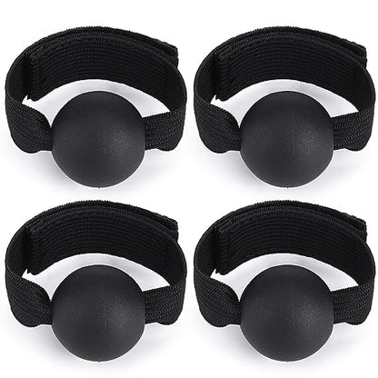 TOBWOLF 4PCS American Football Catching Trainer Band, Rugby Football Catching Receiver Trainers, Football Receiving Training, Volleyball Catching Training Hand Strap Beginner Practice Fingertip