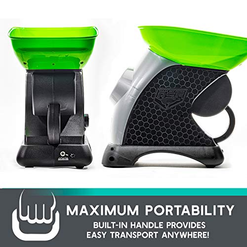 Franklin Pet Supply Ready Set Fetch Automatic Tennis Ball Launcher Dog Toy - Authentic Tennis Ball Thrower - Launchesup to 40' - Interactive Pet Toy - color: Green/Black