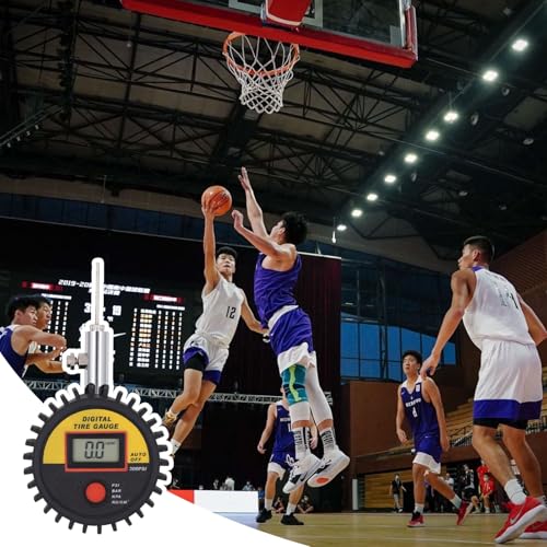 Haploon Digital Ball Pressure Gauge Pump Pressure Gauge Ball for Basketball, Soccer, Football, Volleyball and Other Inflatables
