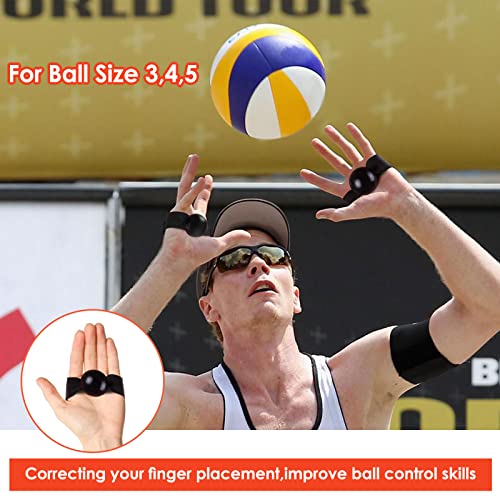Volleyball Training Equipment Aid, Volleyball Practice Equipment, Solo Soccer Trainer for Practicing Serve, Setting, Spiking and Arm Swing Returns Ball After Every Swing, Beginner & Pro Gift