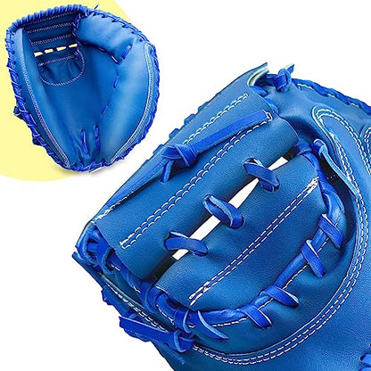Baseball Catcher Glove,Right Hand Throw, Baseball and Softball Catcher's Mitt for Kid Youth Aldult