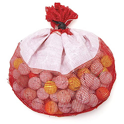 Bastex 100 Hit-Away Used Golf Balls Bulk - Recycled Golf Balls for Men - Practice & Range Golf Balls - Mix in Mesh Shag Bag