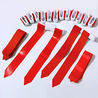 Sintege 14/28 Player Flag Football Belt Set, Adjustable Football Flag and Belts Gifts for Youth Adults Sports Training Event