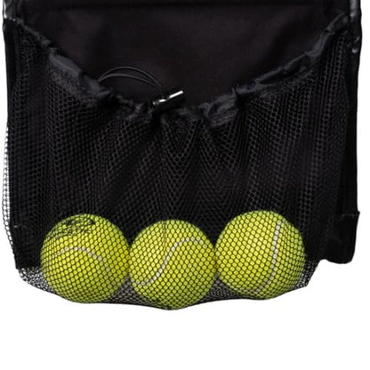 Hanging Sports Equipment Organizer | Multi-Purpose | Garage Sports Ball Storage | Storage for Basketball Football Volleyball Tennis Soccer Biking | Toy Storage | Includes Hook