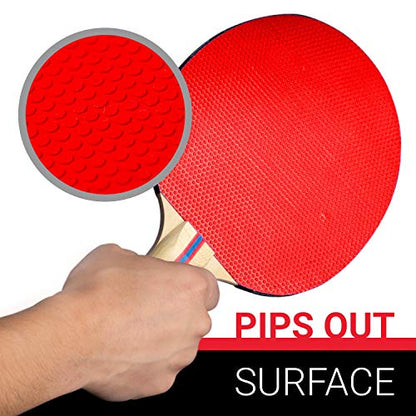 Franklin Sports Ping Pong Paddle Set with Balls - 2 Player & 4 Player Table Tennis Paddle Kit - Full Ping Pong Starter Kit - style: 2 Player Set