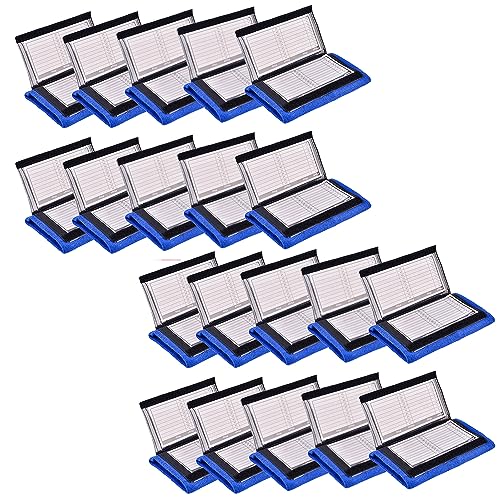 Quarterback (QB) 3 Sheet Play Wristband Youth Perfect for Football Plays, Softball Signs & Baseball (20 Pack) - color: Blue