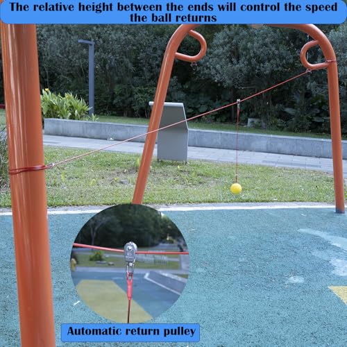 Batting Swing Trainer for Baseball and Softball,Solo Baseball Softball Hitting Trainer,Rope Bat Swing Trainer,Softball Training Equipment,Baseball Swing Training for Backyard