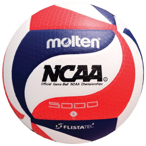 Molten FLISTATEC Volleyball - color: NCAA Official - Red/White/Blue