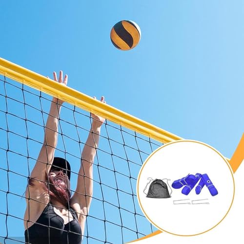 4X Beach Volleyball Lines for Sand Marking Sand Accessories Match Competition Volleyball Boundary Cords for Park Outdoor