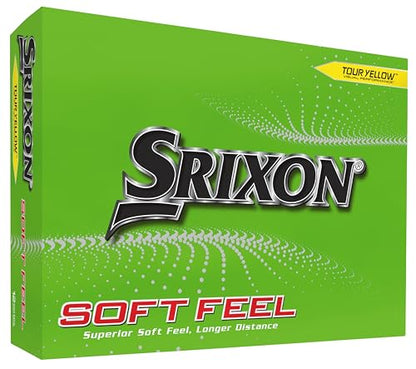 Srixon Soft Feel Golf Balls - color: Yellow, style: Softfeel 13