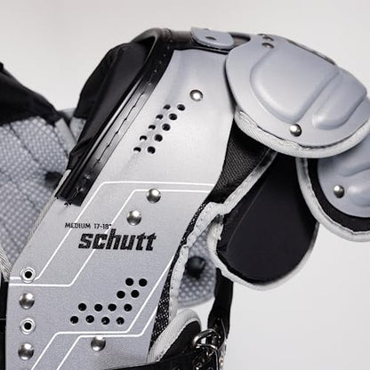 Schutt XV Skill Football Shoulder Pads for Quarterback, Wide Receiver, Defensive Back - size: Large, style: Flux