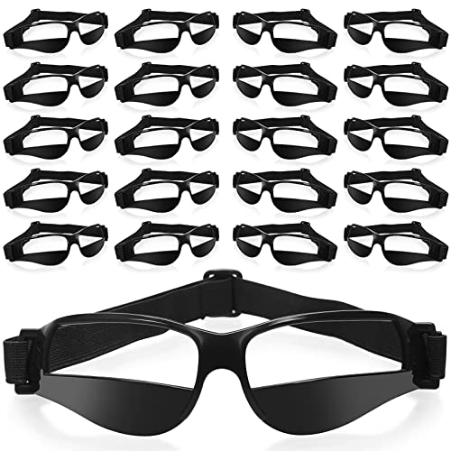 Weewooday Basketball Dribbling Goggles Basketball Training Goggle Dribble Specs Goggle for Team Training Aid Sport Equipment