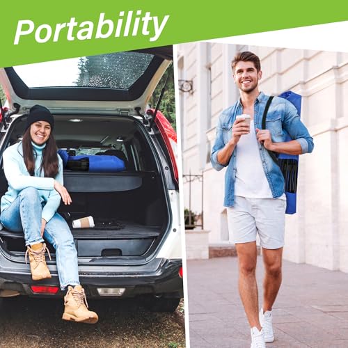Adjustable Height Portable Badminton Net, Competition Multi Sports Indoor Outdoor Net for Kids Volleyball, Pickleball, Soccer Tennis, Lawn Tennis, Easy Setup for Backyard, Beach, Carry Bag Included