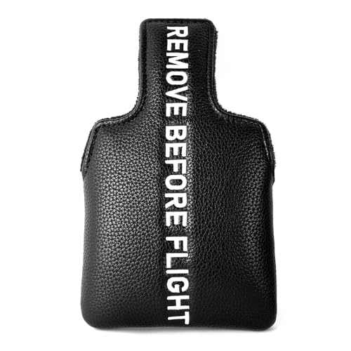 Golf Head Cover with RBF Design for Golf Club - size: for Large Mallet, style: Black