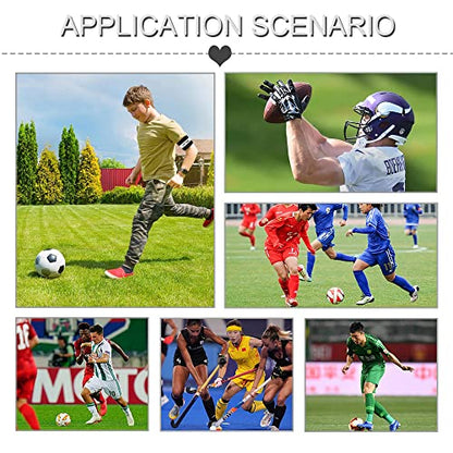 2 Pcs Captain Arm Bands for Soccer Training Unisex-Youth Captains Arm Band Adjustable Captain Armband for Football for Youth and Adult