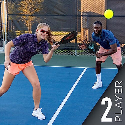 Franklin Sports Beginner Pickleball Sets - 2 + 4 Player Sets - Aluminum Paddles + X-40 Pickleballs - USA Pickleball (USAPA) Approved - style: 2 Player Set