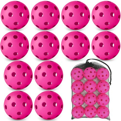 Mototo 12/30/60 Practice Baseballs for Hitting, 2.8 Inch Plastic Soft Baseballs for Practice Lightweight Soft Ball Hollow Training Softball for Sport Pitching Batting