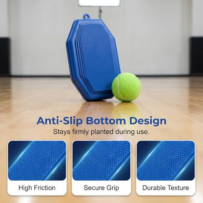 Tennis-Trainer Set, 2026 New Tennis Ball Training Baseboard Tennis rebounder with Weighted Base Portable Tennis Trainer Multifunctional Tennis Solo Practice kit