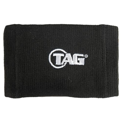 TAG Adult Wrist Coach 5 Pack, Five Window Size 5" x 3", Baseball Softball Football Play Coach Playbook Quarterback Wristband, Black