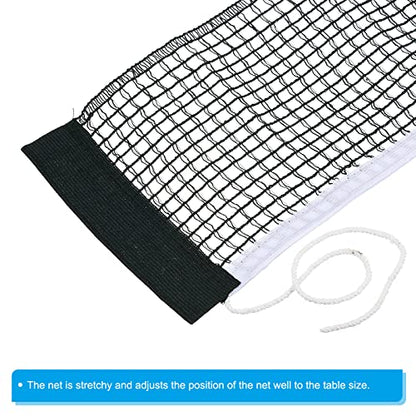 PATIKIL Table Tennis Net Replacement, Ping Pong Net String Tension Equipment Accessories PE for Indoor Outdoor