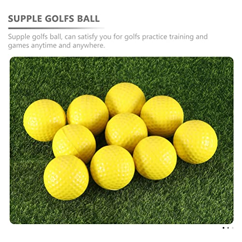 12 Pcs Synthetic Rubber Golf Accessories Training Practice Balls Foam Lightweight