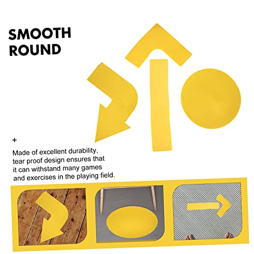 Toddmomy Directional Marker Classroom for Rectangular Marking Pads Site Marking Lines Poly Spots Flat Sports
