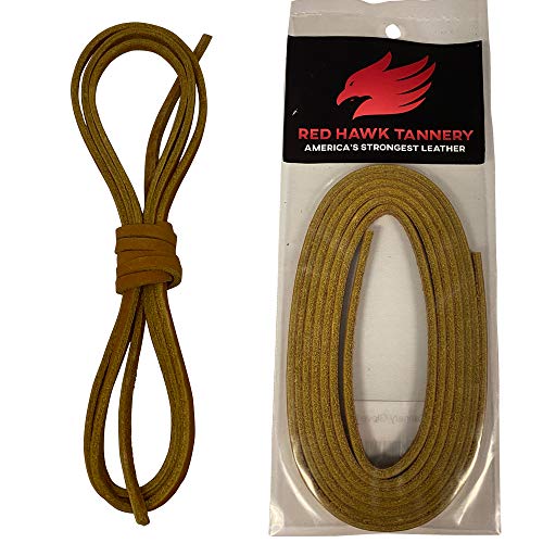 Glove Lace 3/16”x72” Baseball Glove Lace Pack - Glove Relacing - color: Tan