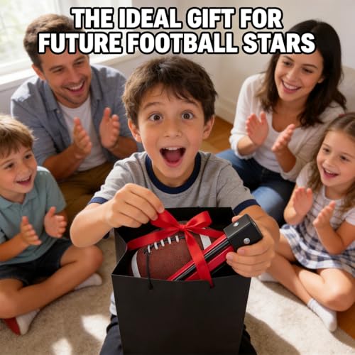 Football Kicking Holder Tee, Metal Foldable Kicking Stand, Adjustable Height Heavy Duty Steel Kickoff Equipment Compatible for Adult and Youth Training