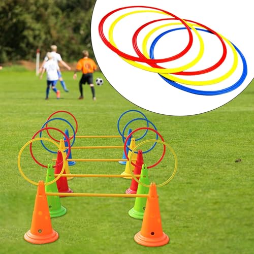 Agility Training Rings Football Training Agility Ring Workout Equipment Home Gym Portable for Kids Sports Rugby