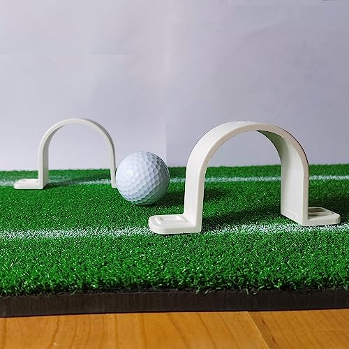 Golf Putting Gates Indoor Alignment Practice Golf Training Accessories 2Pieces One Pack