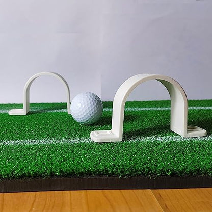 Golf Putting Gates Indoor Alignment Practice Golf Training Accessories 2Pieces One Pack