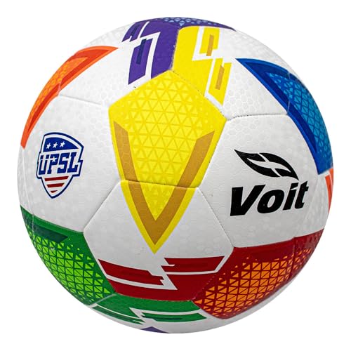 Voit Soccer Ball Size 5 - Official UPSL Ball, Ideal for Casual Games, Light Training Sessions, and Recreational Play, Youth Soccer Ball, Unisex