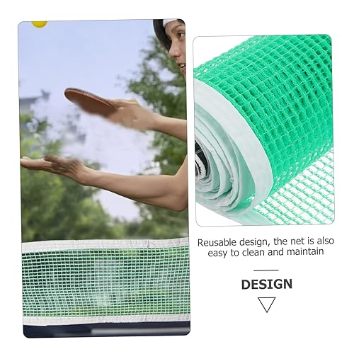 Indoor Table Tennis Net Lightweight Sports Net for Outdoor and Indoor Use Durable Material for Easy Setup for Driveways and Flat Areas
