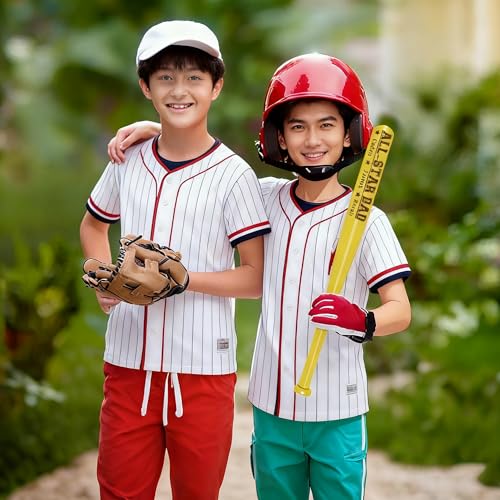 Personalized Mini Baseball Bat 18" Custom Engraved Wood Bats for Tee Balls Customized Name Number Text for Little League,Training Games, Softball Team, Coach - 8 Colors