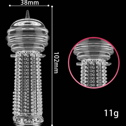Transparent Silicone Sports Sleeve Accessory, Particle Anti-Slip Structure - Y23