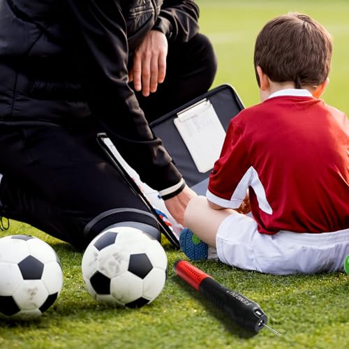 Ball Pump Kit – Hand Air Pump for Football, Basketball, Soccer Ball, Volleyball | Portable Air Pump for Sports Equipment, Inflatables & Pool