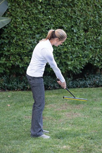 SKLZ Golf Swing Trainer and Warm Up Tool- Essential Golf Accessories for Golfers, Increase Swing Speed, Distance, Balance and Grip Strength - style: Power Postion Plane & Grip Trainer