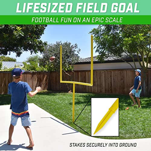 GoSports Football Field Goal Post - 6 or 8 ft Backyard Football Game - style: 8 ft PRO