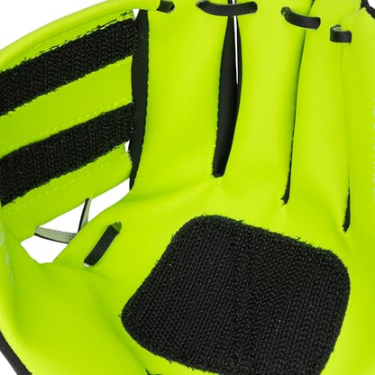 Franklin Sports Toy Baseball Glove - color: Black/Yellow