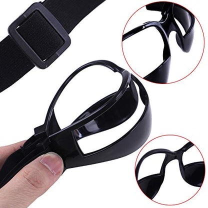 Olgaa Basketball Goggles Sport Dribble Specs Black (2 Pieces) - Sports Dribbling Specs Training Aid for Teenagers Kids Gifts