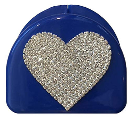 Decorated Mouthguard Retainer Mouth Guard Case - Young Love - color: Blue