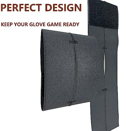 Softball and Baseball Glove Strap, Baseball Glove Wrap, Baseball Accessories,Baseball Glove Wrap Band, Baseball Glove Break in Kit Quickly Keep The Pocket Formed, Fits All Gloves