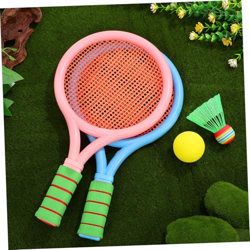 1Set Badminton Racket with Rackets for Sports Kit for Boys and Enhances Coordination Physical Skills